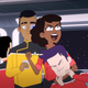 Mariner’s experience compared to the fresher faces of the rest of the main cast let her comment on Star Trek’s tropes in a way that Lower Decks mines for all its worth.